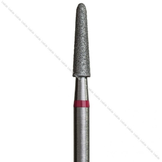 Diamond Bit Cone Ø2.5 mm Red Ring WL 10.0 mm