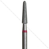 Fresa Diamante Cono Ø2,5 mm Anillo Rojo LT 10,0 mm