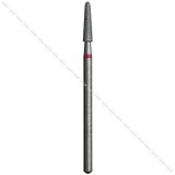 Fresa Diamante Cono Ø2,5 mm Anillo Rojo LT 10,0 mm