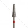Carbide Bur Ø4mm fine cross cut red