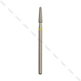 Diamond Bit Cone Ø2.5 mm Yellow Ring WL 10.0 mm