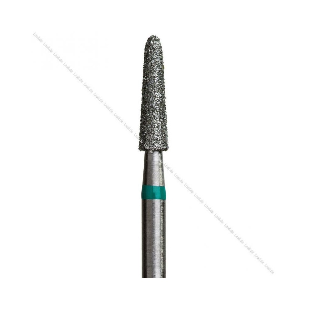 Diamond Bit Cone Ø2.7 mm Green Ring WL 10.0 mm
