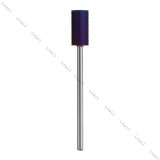 Carbide Bit Cylinder 6.6mm Medium DLC Cross Cut WL 14.0mm