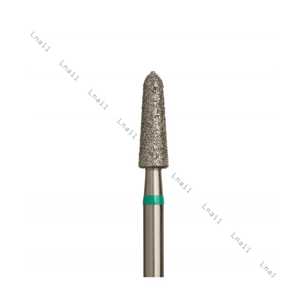 Diamantfräser Konus Ø3,3 mm Grüner Ring AL 10,0 mm