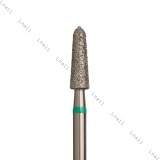 Diamantfräser Konus Ø3,3 mm Grüner Ring AL 10,0 mm