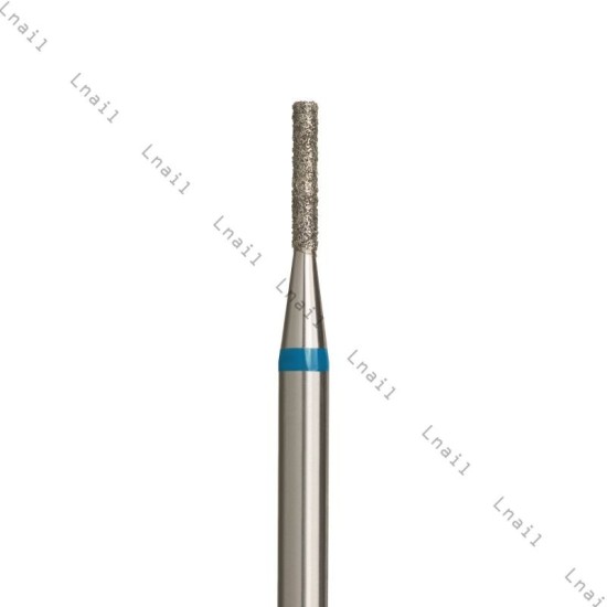 Fresa Diamante Cilindro Ø1,0 mm Anillo Azul LT 6,0 mm