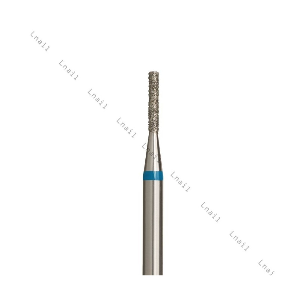Fresa Diamante Cilindro Ø1,0 mm Anello Blu LL 6,0 mm