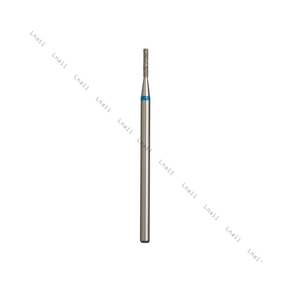 Fresa Diamante Cilindro Ø1,0 mm Anello Blu LL 6,0 mm