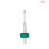 Ceramic Cuticle Bit Corn 1.6mm Coarse Cross Cut WL 2.6mm L/R