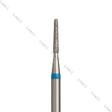 Fresa Diamante Cono Ø1,4 mm Anillo Azul LT 6,0 mm