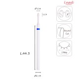 Keramikfräser Mais 1,6 mm Mittel Kreuzverzahnung AL 2,6 mm L/R