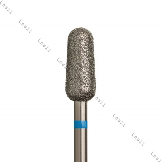 Diamantfräser Flamme Ø5,0 mm Blauer Ring AL 12,0 mm