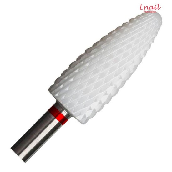 Ceramic Bit Corn 6.0mm Fine Cross Cut WL 14.5mm L/R