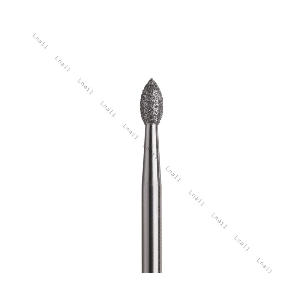 Diamantfräser Knospe Ø2,7 mm Blauer Ring AL 5,0 mm