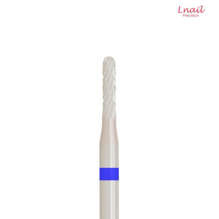 Fresa Cerámica Cutícula Cilindro 1.6mm Media Corte Cruzado LT 7.5mm