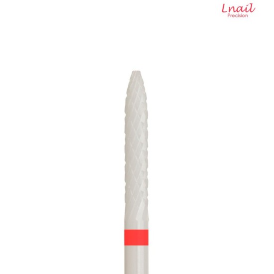 Ceramic Under Nail Bit 2.3mm Fine Cross Cut WL 14.0mm