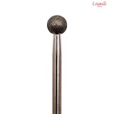 Fresa Diamante Sfera Ø5,0 mm Anello Rosso