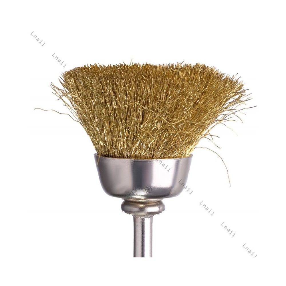 Spazzola pulente in ottone Ø18,0 mm per frese | Lnail