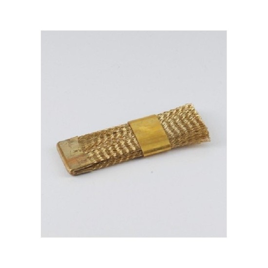 Messing-Reinigungsbürste flach für Fräser | Lnail