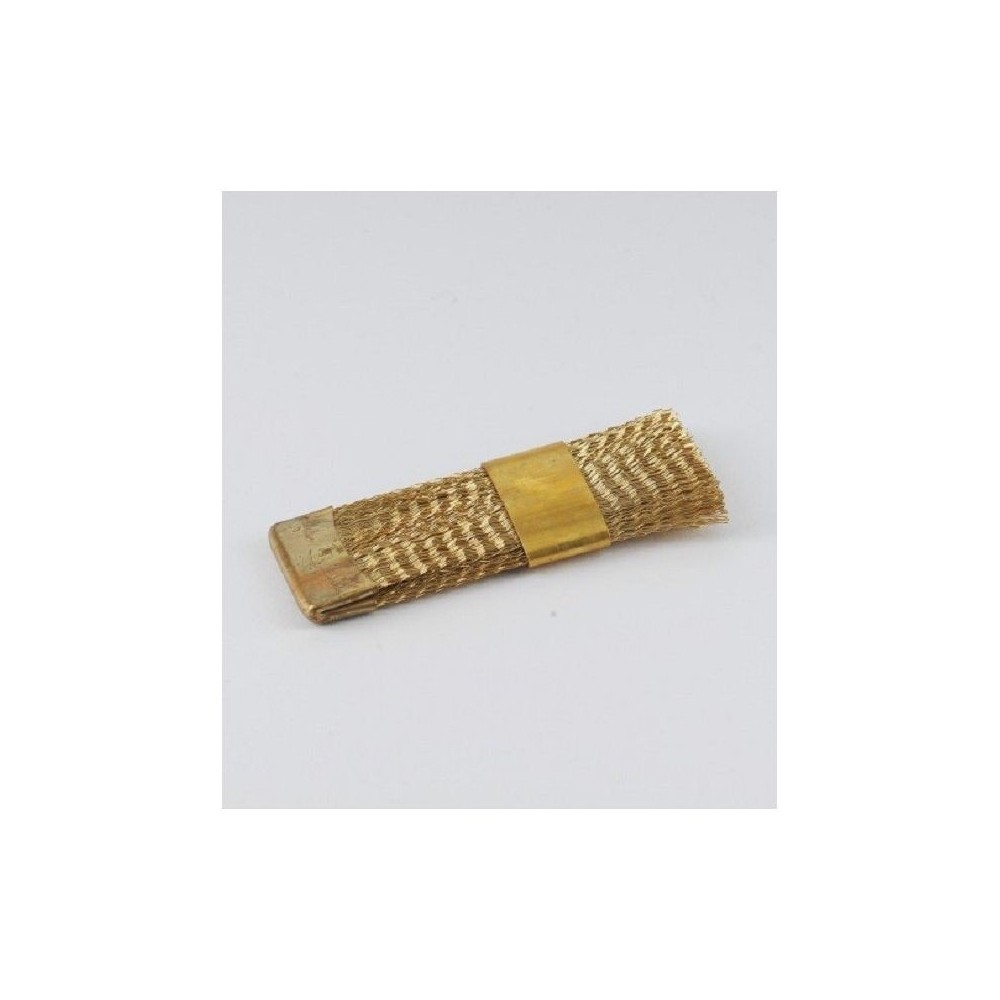 Flat Brass Cleaning Brush for Nail Bits | Lnail