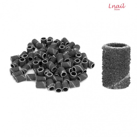 Schleifbänder 80# Schwarz Ø7,0mm 50 Stück | Lnail