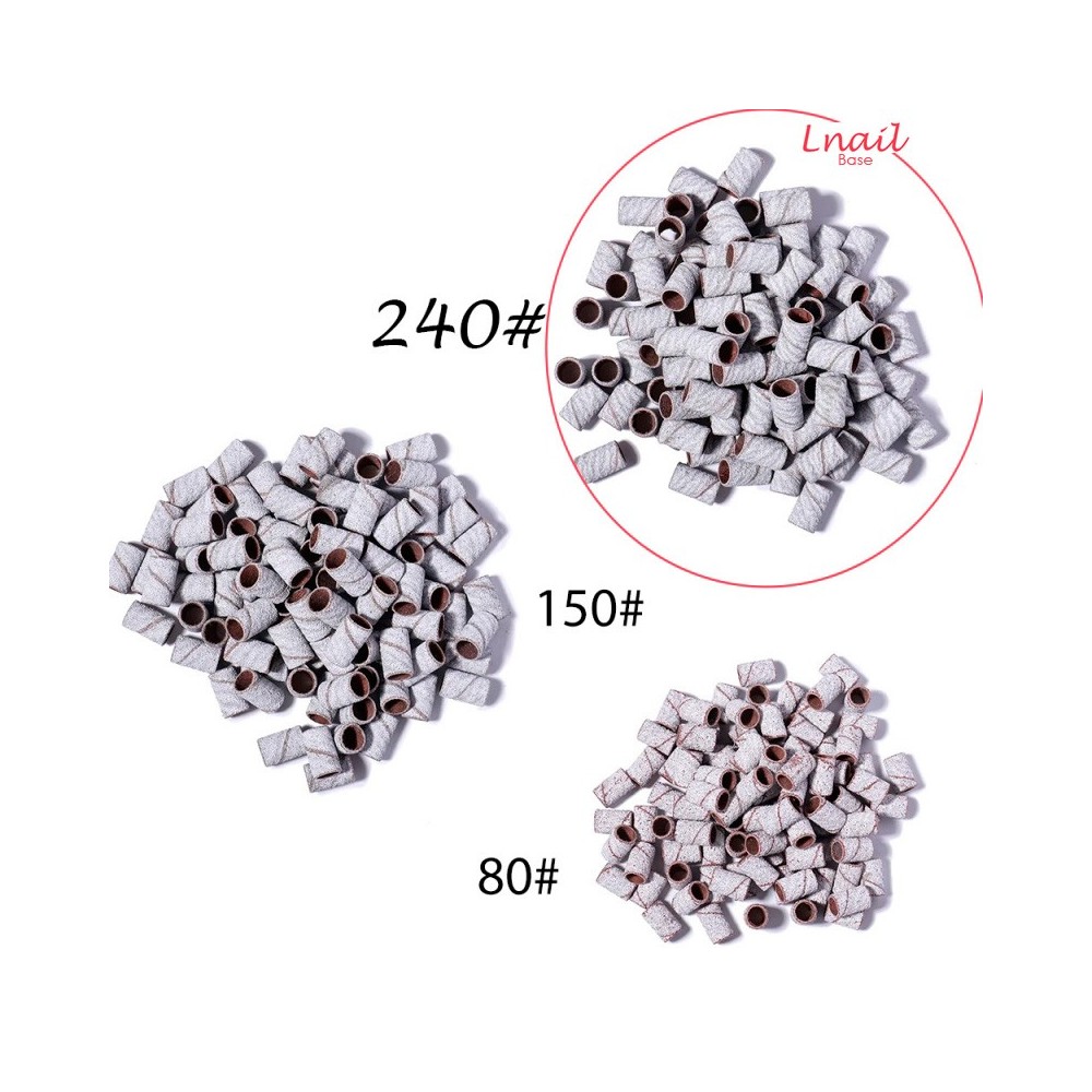 Sanding Bands 240# Zebra Ø7.0mm 50 pcs | Lnail